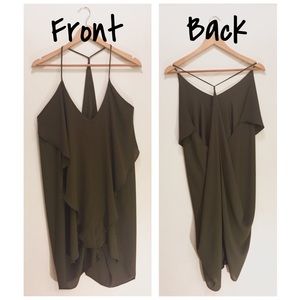 A’GACI Hunter Green Dress